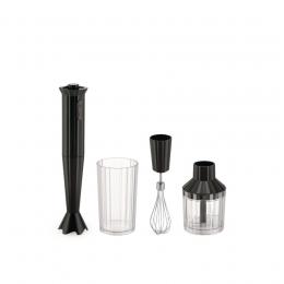 Alessi PLISSÉ Stabmixer-Set - schwarz - Ø 7 cm - Höhe 34 cm