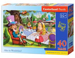 Alice in Wonderland - Puzzle - 40 Teile maxi