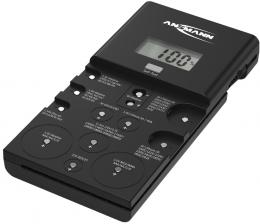 ANSMANN Batterie-Tester , ENERGY CHECK LCD, , schwarz