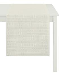 Apelt 2608 Christmas Elegance Tischläufer - weiß/gold - 48x140 cm