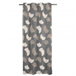 Apelt Easy Elegance Gala &Ouml;sen-Vorhang - anthrazit / braun - 122x245 cm
