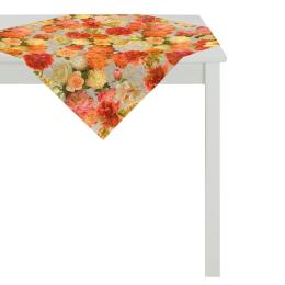 Apelt Herbstzeit 1108 Mitteldecke - orange /terracotta - 100x100 cm