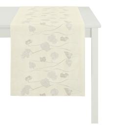 Apelt Herbstzeit 1113 Tischläufer - creme/platin - 48x140 cm