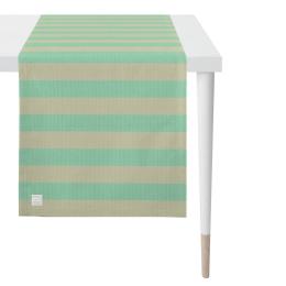 Apelt Outdoor 3967 Tischl&auml;ufer - t&uuml;rkis-stein - 46x140 cm
