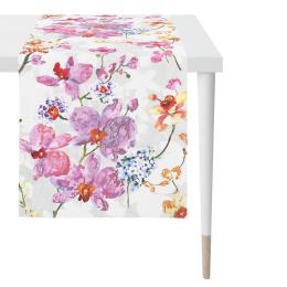 Apelt Summer Garden 7184 Tischläufer - rose-flieder - 48x140 cm