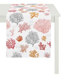 Apelt Summer Garden 9585 Tischl&auml;ufer - koralle - 48x140