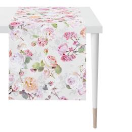 Apelt Tischläufer Springtime 1619 - rose/apricot - 48x140