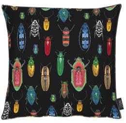 Apelt Unique Magellan Kissenh&uuml;lle - schwarz/bunt - 46x46