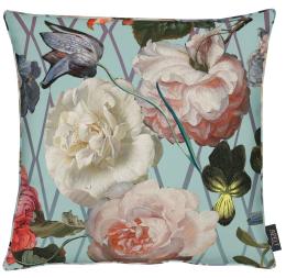 Apelt Unique Sybilla Kissenh&uuml;lle - blau/bunt - 46x46 cm