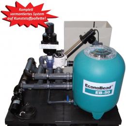 Aquaforte EB50 Filtersystem vormontiert (Filter, UVC, Pumpe)