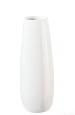 ASA EASE Vase - weiß - H 18 cm, Ø 4,5 cm