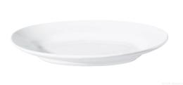 ASA GRANDE Platte oval/tief - weiß - 44,5x34,5 cm