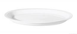ASA GRANDE Platte oval - weiß - 57x43 cm