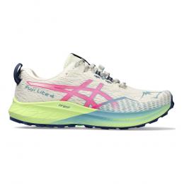 ASICS Fuji Lite 4 Trailschuh Damen - Beige, Pink, Größe 39