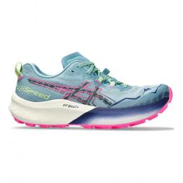 ASICS Fujispeed 2 Trailschuh Damen - Petrol, Grün, Größe 40