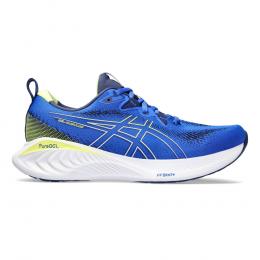 ASICS Gel-Cumulus 25 Neutralschuh Herren - Blau, Neongelb, Größe 48