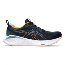 ASICS Gel-Cumulus 25 Neutralschuh Herren - Petrol, Orange, Größe 48