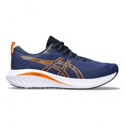 ASICS Gel-Excite 10 Neutralschuh Herren - Dunkelblau, Orange, Größe 42.5