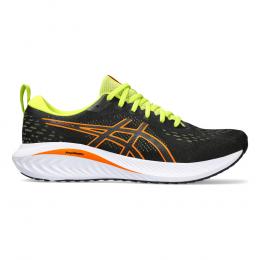 ASICS Gel-Excite 10 Neutralschuh Herren - Schwarz, Neongelb, Größe 44