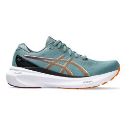 ASICS Gel-Kayano 30 Stabilit&auml;tsschuh Herren - Grau, Orange, Gr&ouml;&szlig;e 46