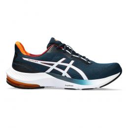 ASICS Gel-Pulse 14 Neutralschuh Herren - Dunkelblau, Orange, Größe 44.5