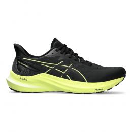 ASICS GT-2000 12 Stabilitätsschuh Herren - Schwarz, Neongelb, Größe 41.5