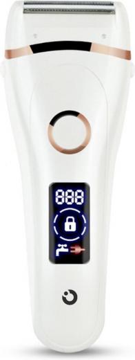 Auronic Ladyshave - für Frauen - wiederaufladbar - Weiß