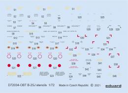 B-25J - Stencils [Revell]