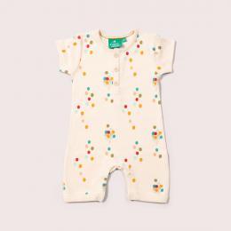 Baby Bio Strampler - Rainbow Balloons