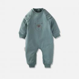Baby Strampler Bear- Grün