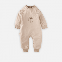 Baby Strampler Bear - Sand