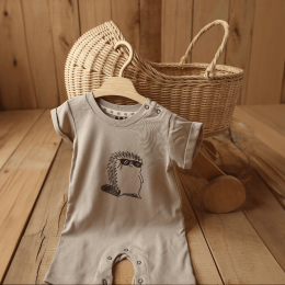 Baby Strampler- Braun