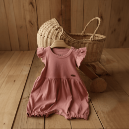 Baby Strampler Little Angel - Rosa