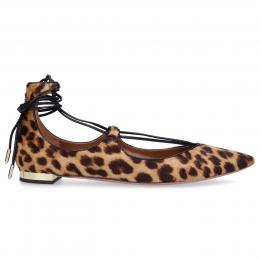 Ballerinas CHRSITY FLAT  Pony Leo Print leopard