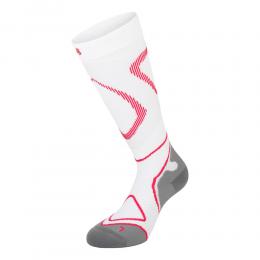 Bauerfeind Performance Kompressions-Socken Damen - Weiß, Pink, Größe 35-37 M