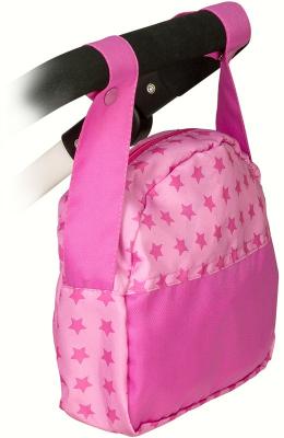 BAYER CHIC 2000® Wickeltasche für Puppenwagen Sternchen (Rosa-Pink)