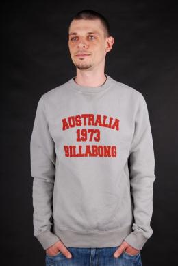 Billabong Pullover University CR Elephant Grey Sweatshirt