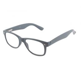 BIO Lesebrille mit Flexbügeln grau