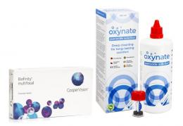 Biofinity Multifocal (6 Linsen) + Oxynate Peroxide 380 ml mit Behälter