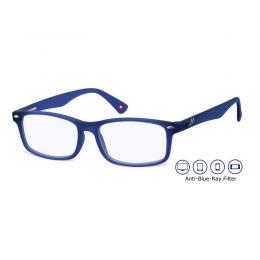 Blaue Bildschirm-Lesebrille mit Blaufilter