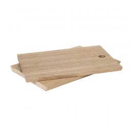 blomus Borda Frühstücksbretter 2er-Set - Holz - 2 Stück à 14x20 cm