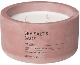 blomus FRAGA Duftkerze XL Sea Salt & Sage - whitered rose - 400 g