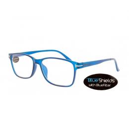 BLUESHIELDS Bildschirmbrille in modernem Blau