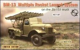 BM-13 Soviet rocket launch s. on ZiL-151
