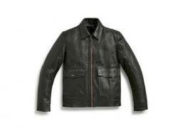 BMW Engineer Leder Freizeitjacke Herren Farbe: Schwarz Gr&ouml;&szlig;e: 3XL