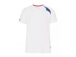 BMW Motorsport T-Shirt Herren (weiß) Farbe: Weiß Größe: L