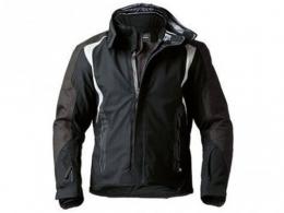 BMW StreetGuard 3 Motorradjacke Herren Farbe: Schwarz|Grau|Orange Größe: 30