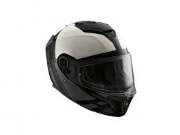 BMW Xomo Carbon Motorradhelm (specter) Farbe: Weiß|Grau Größe: 55/56