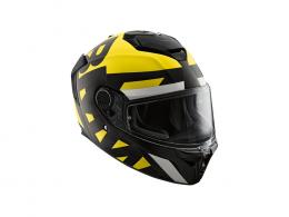 BMW Xomo Carbon Motorradhelm (thunder) Farbe: Schwarz|Gelb Größe: 55/56