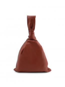 Bottega Veneta Damen Lederhandtasche Braun Made in Italy